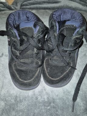 Kids Black High-Top Sneakers - Reebok